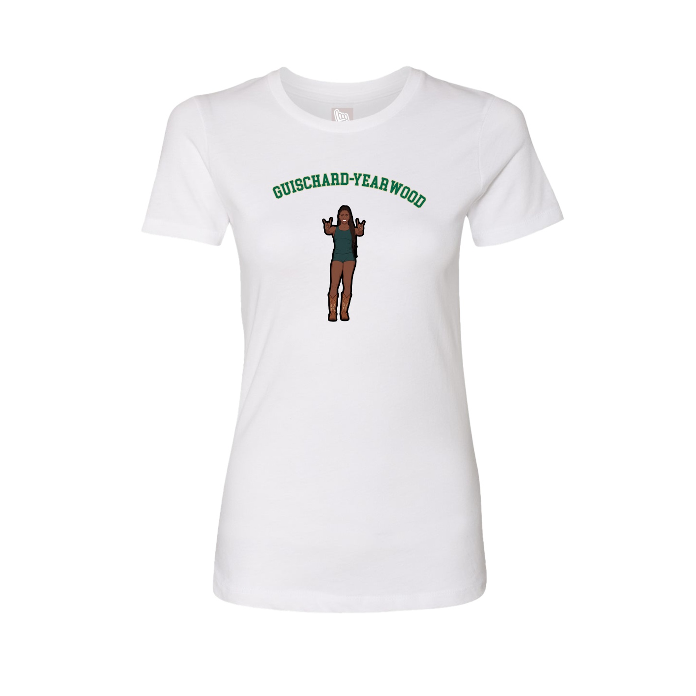 Womens Tee — Shirsey Arch in White