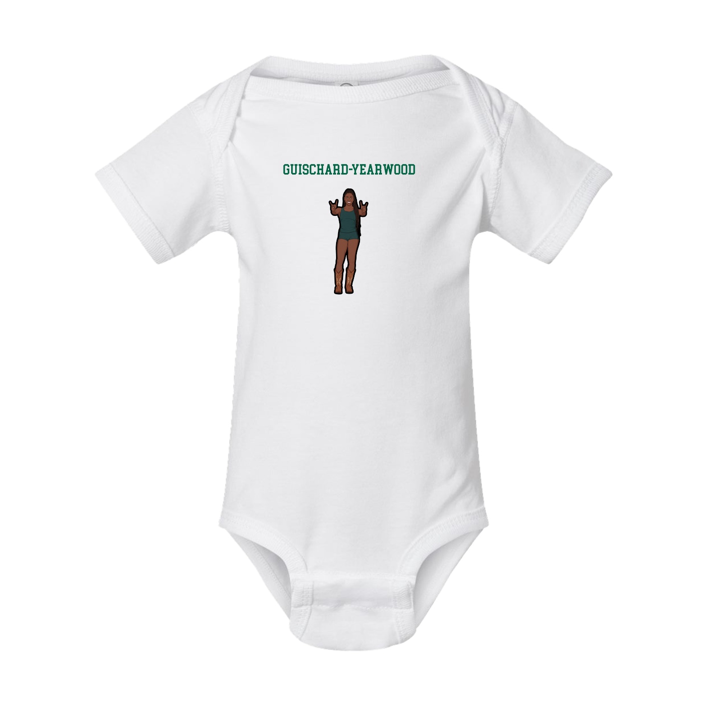 Baby Onesie — Shirsey in White
