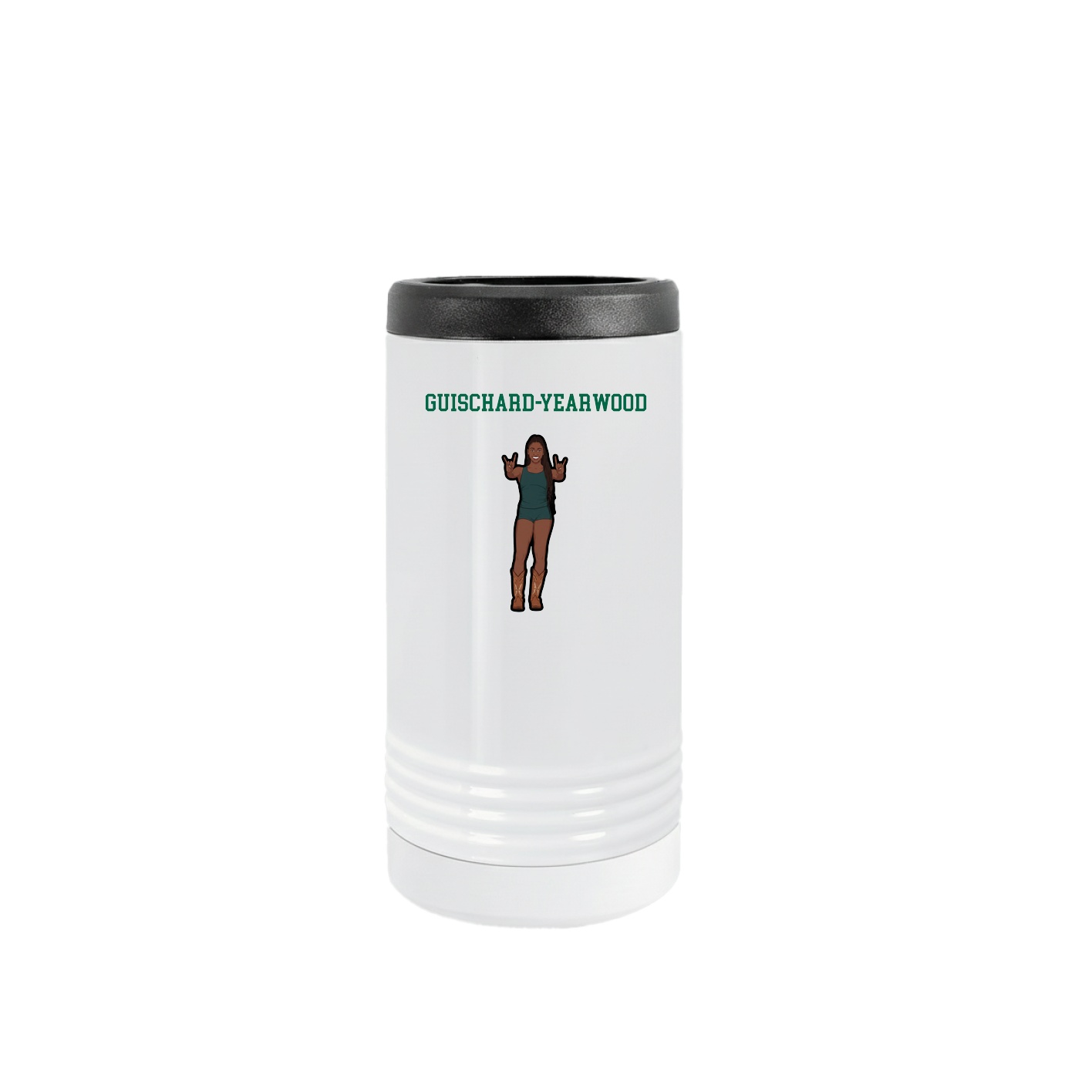 Slim Beverage Holder — Shirsey in White