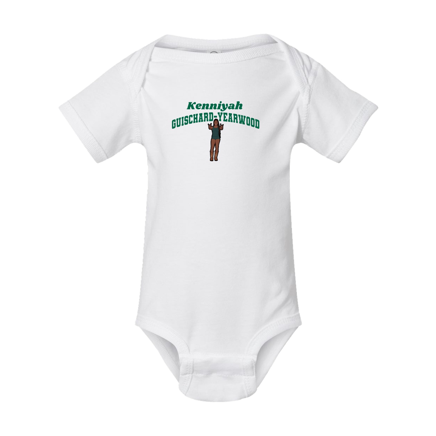 Baby Onesie — Signature Arch in White