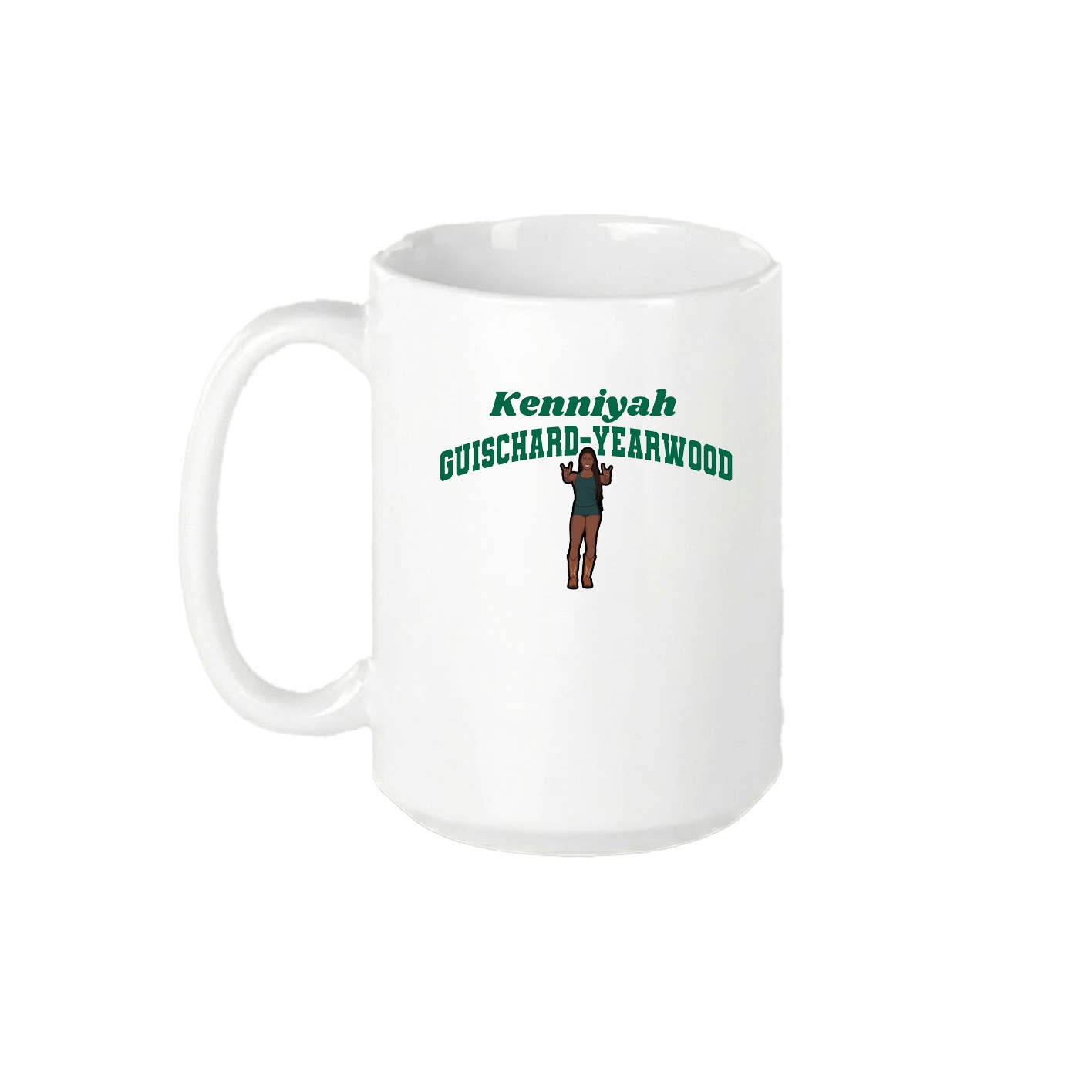 15oz Coffee Mug — Signature Arch in White