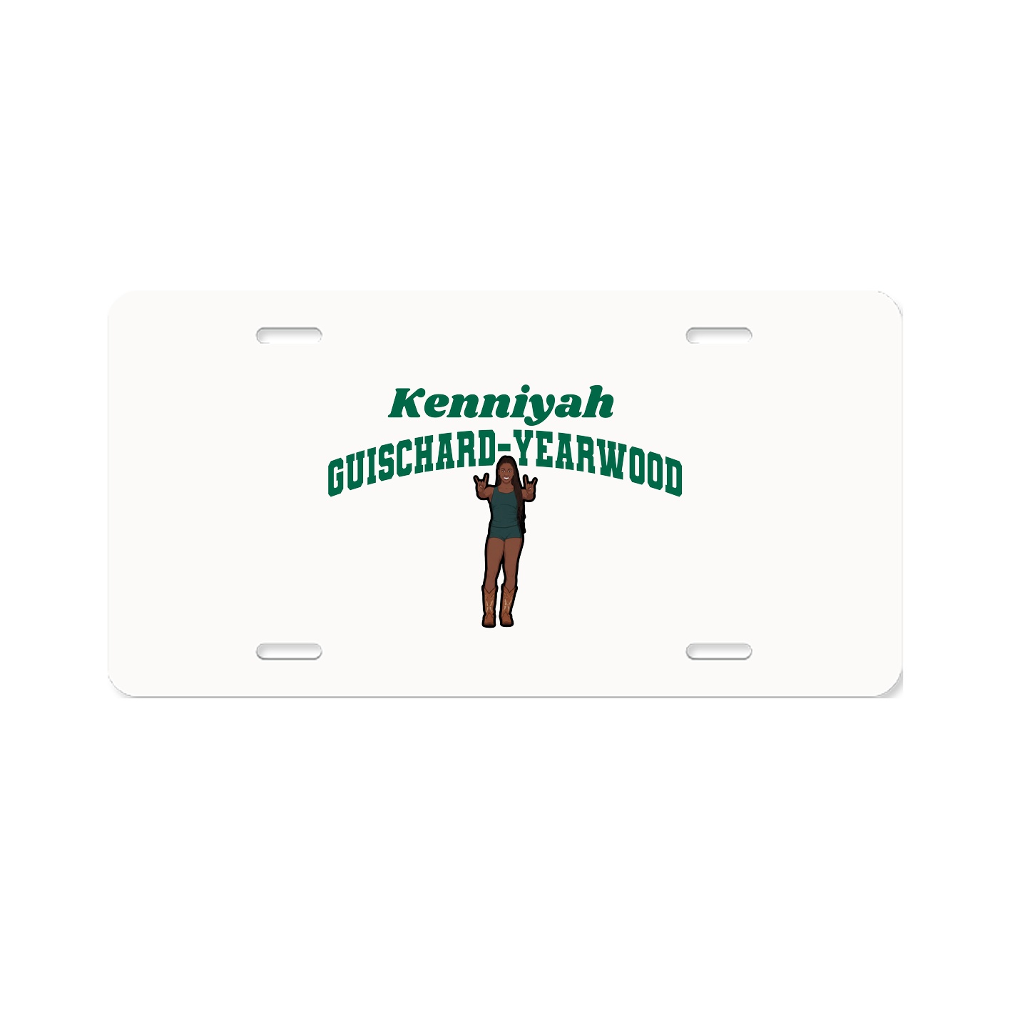 License Plate — Signature Arch in Classic