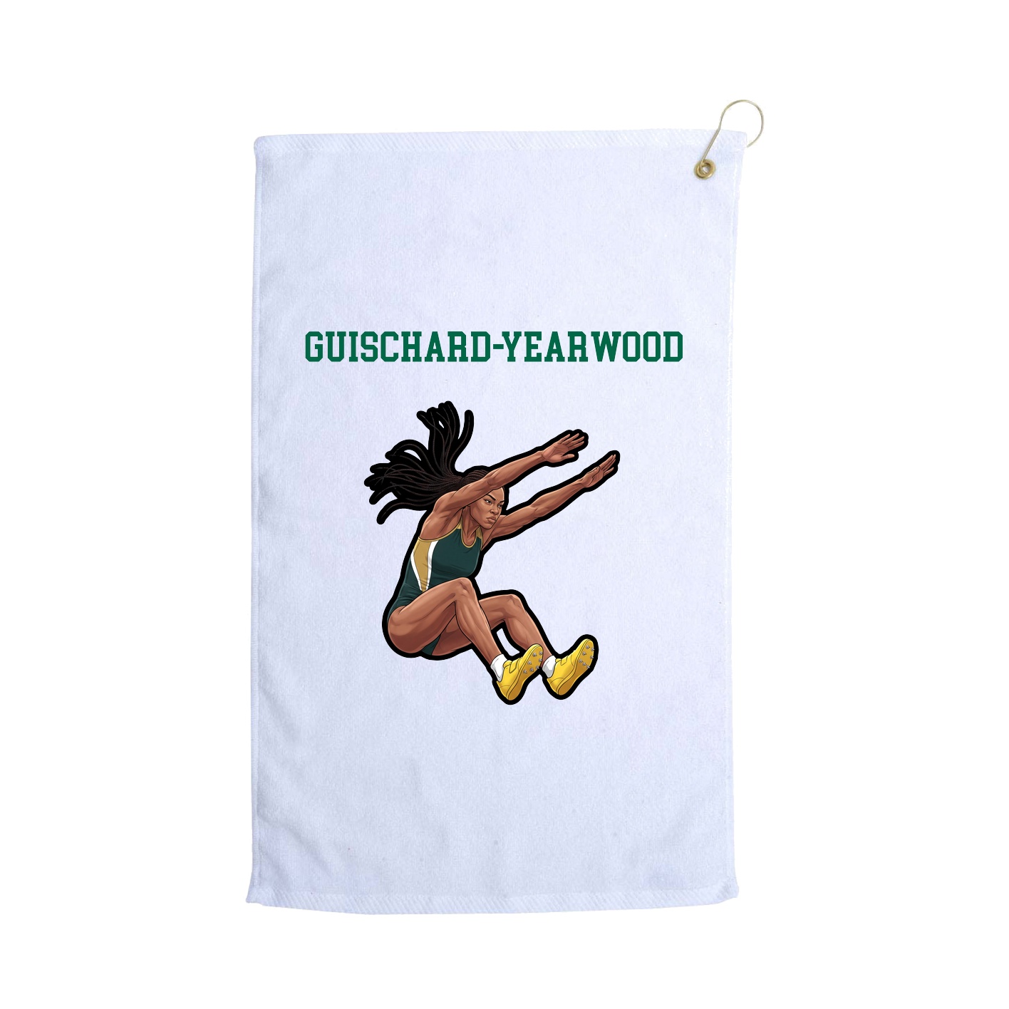 Golf Towel — Shirsey in White