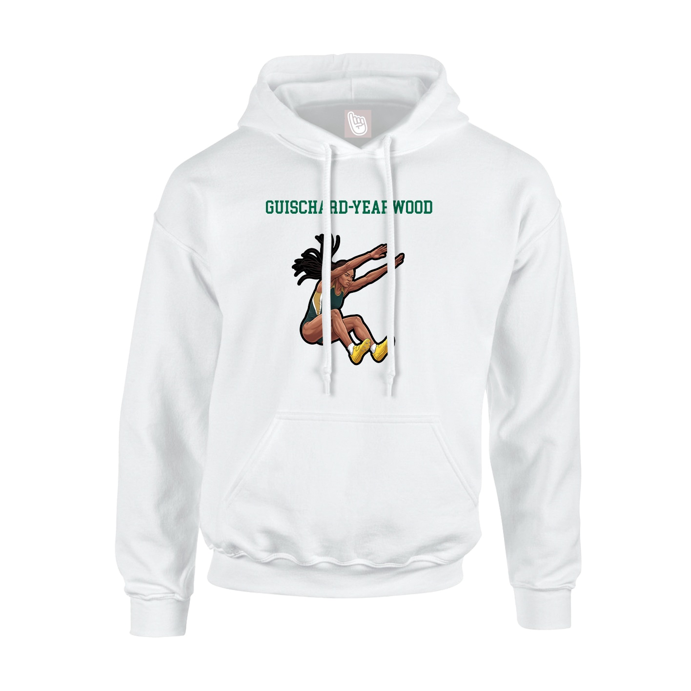 Youth Hoodie — Shirsey in White