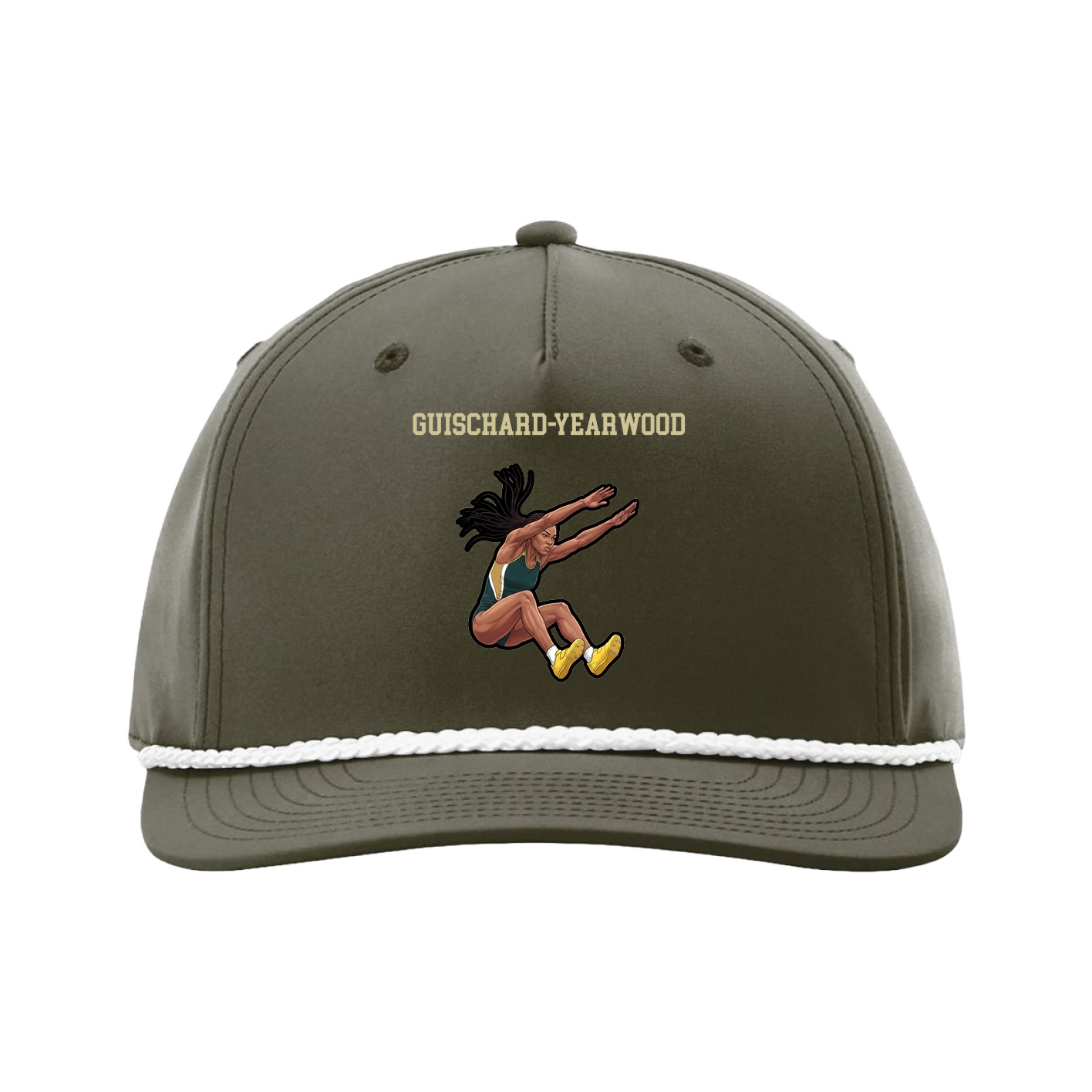 Five-Panel Classic Rope Cap — Shirsey in Green