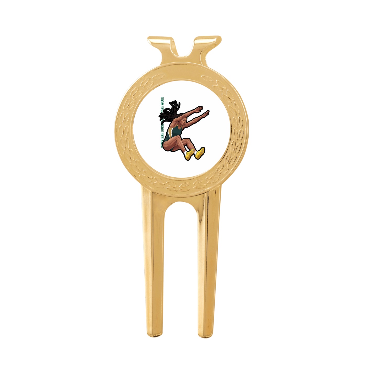 Divot Tool with Ball Marker — Name Vertical in Classic