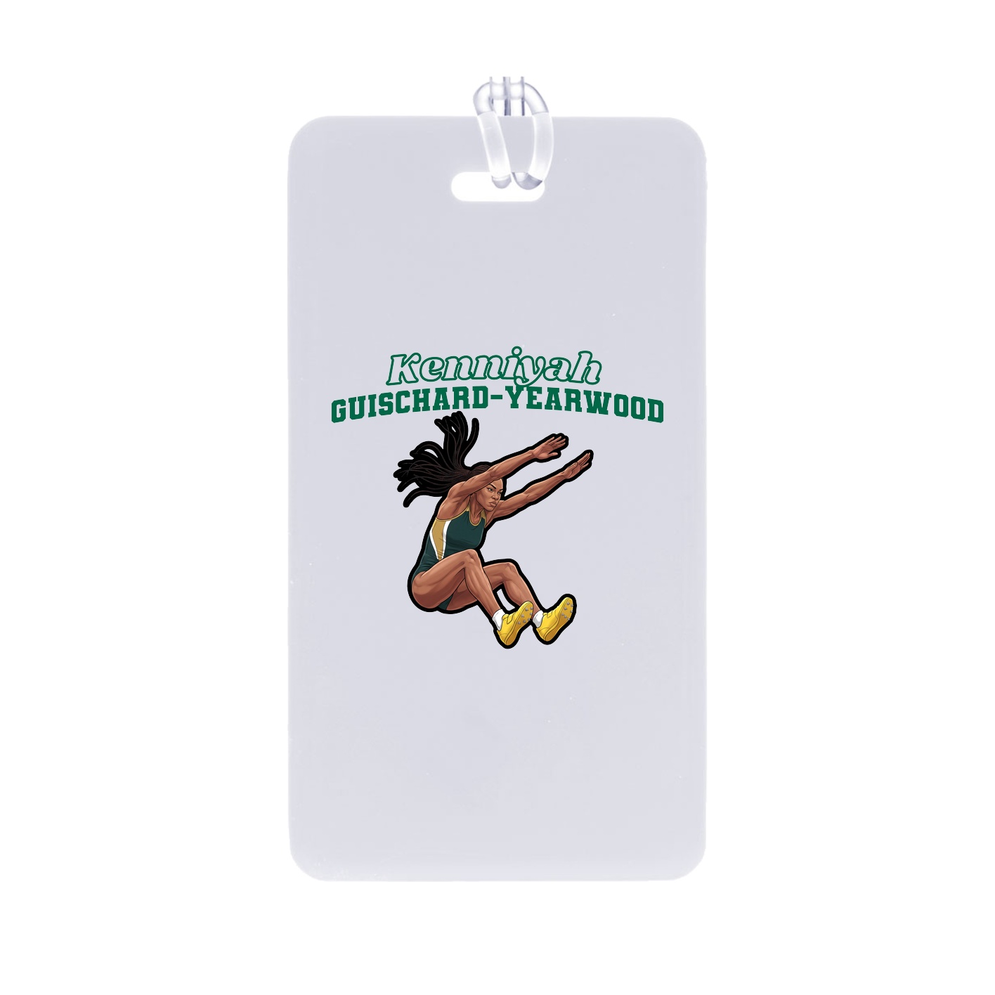 Bag Tag — Name Arch in Classic