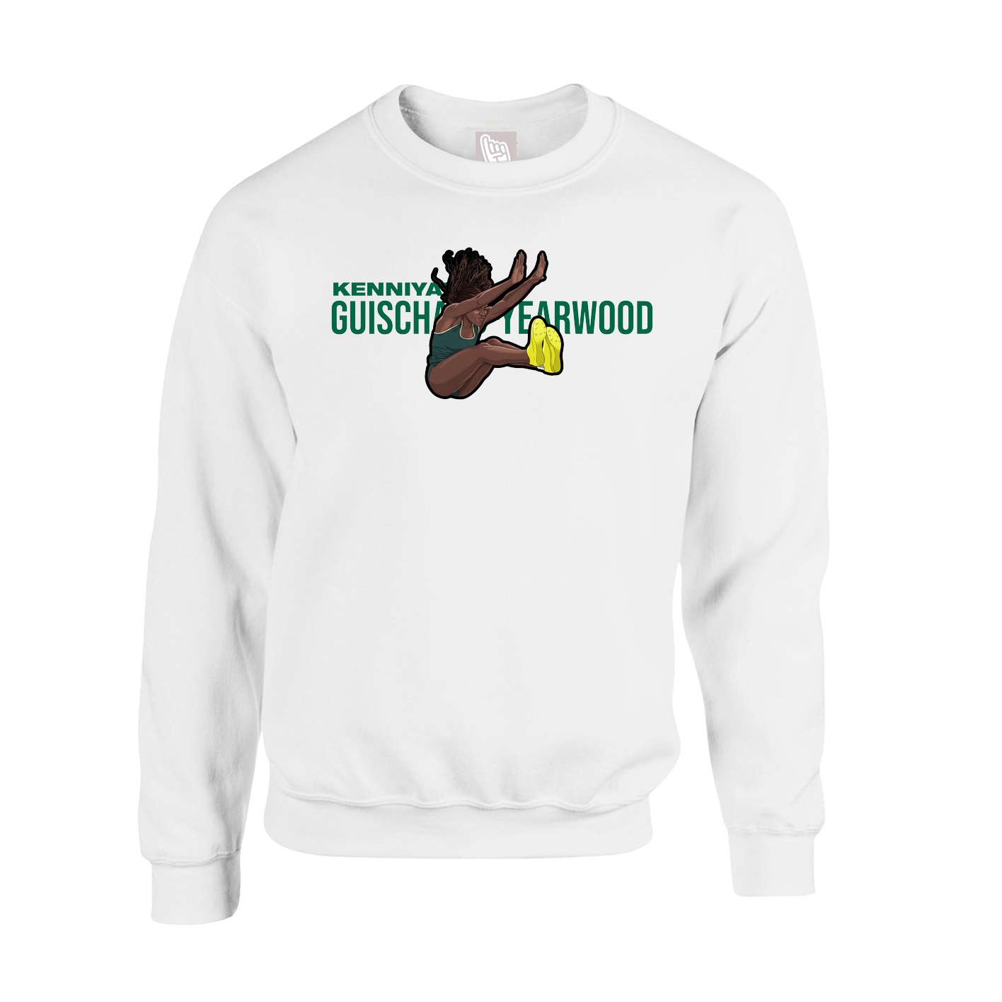 Fleece Crew — Player Name in White