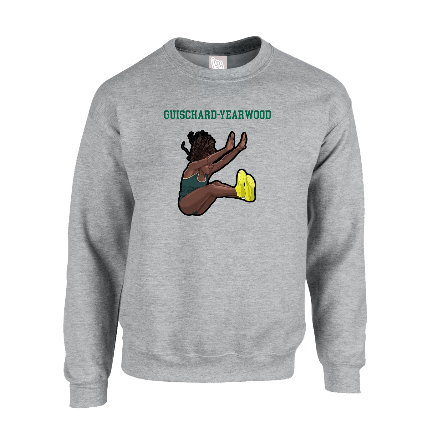 Fleece Crew — Shirsey in Grey