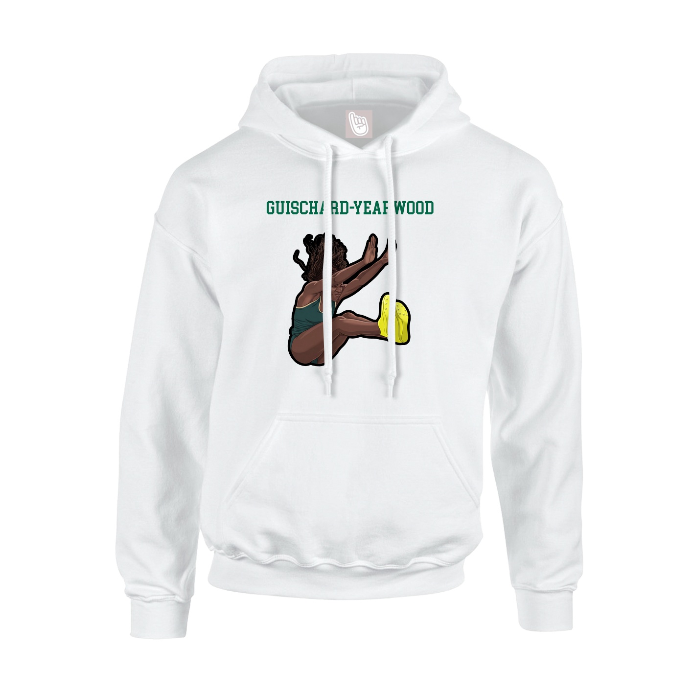 Youth Hoodie — Shirsey in White