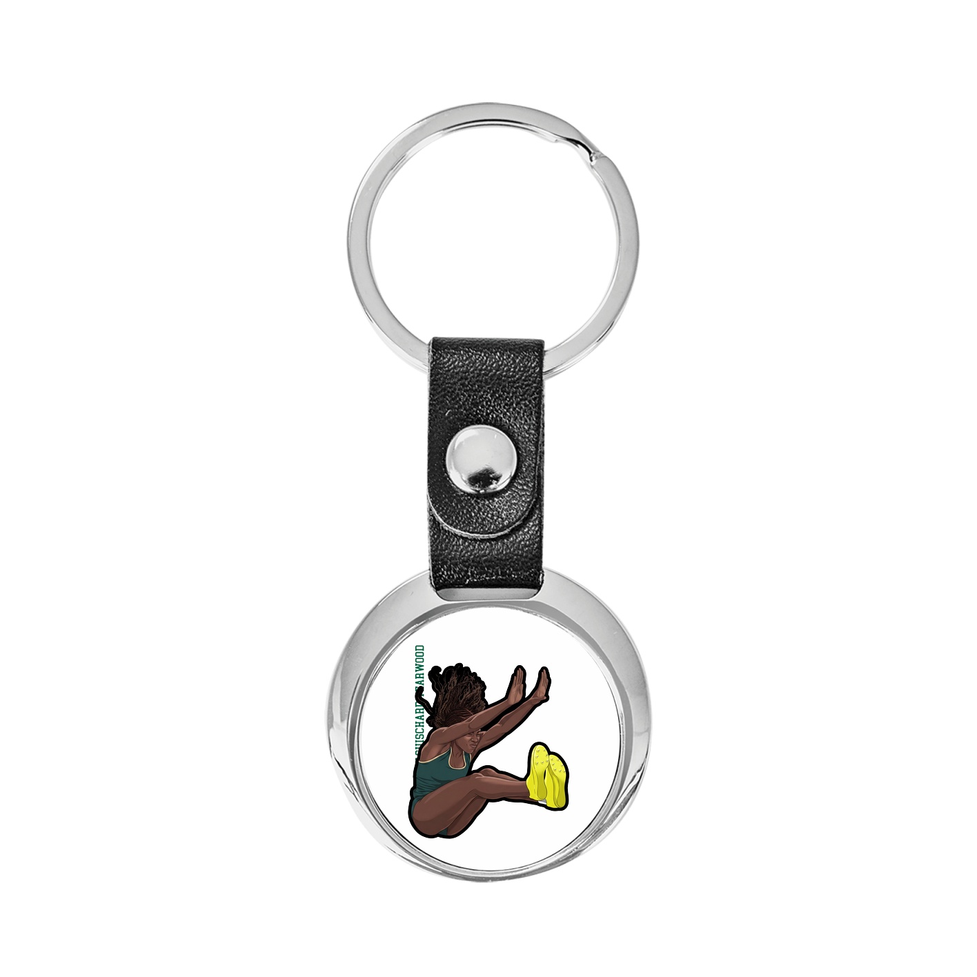 Key Chain — Name Vertical in Classic