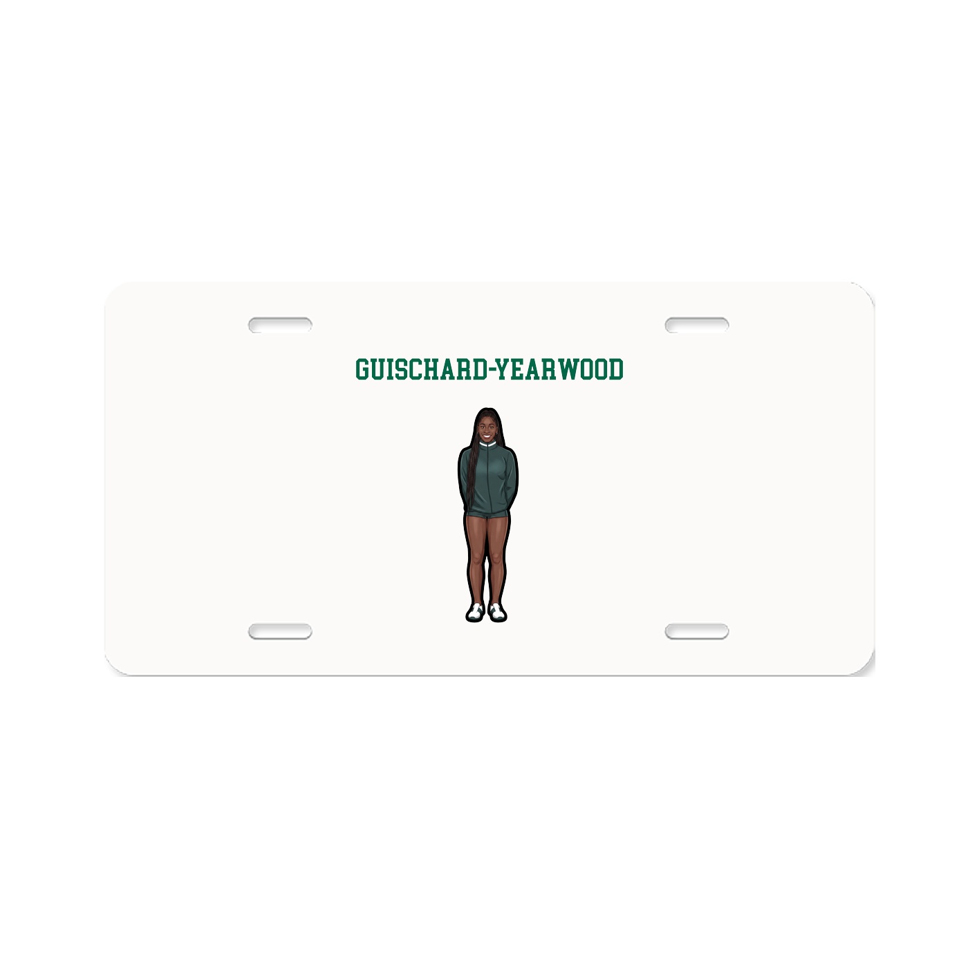 License Plate — Shirsey in Classic
