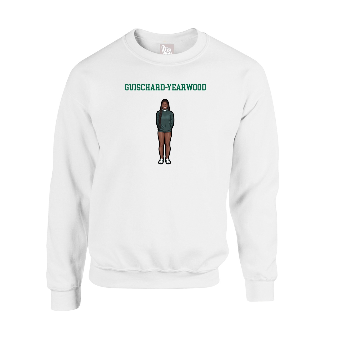 Fleece Crew — Shirsey in White