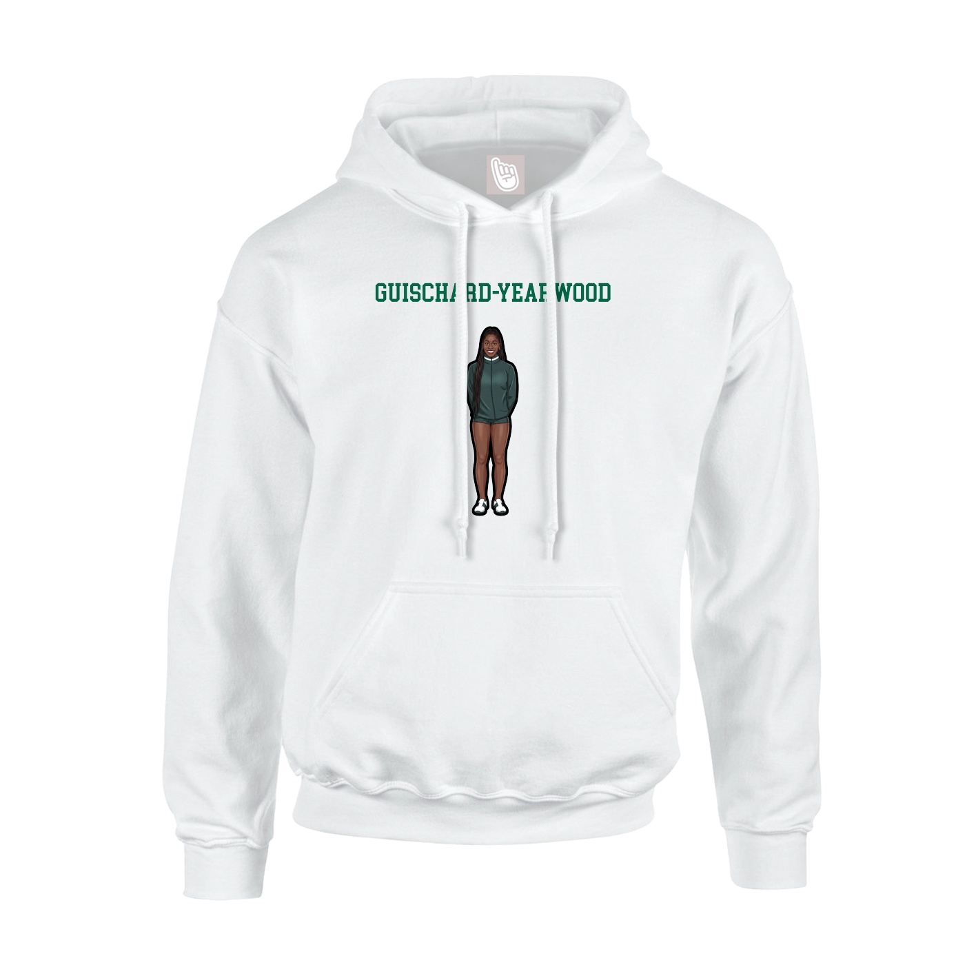 Youth Hoodie — Shirsey in White
