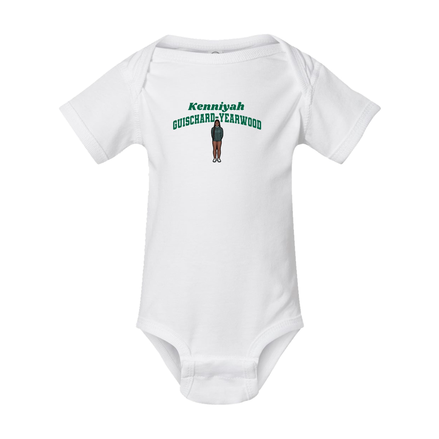 Baby Onesie — Signature Arch in White