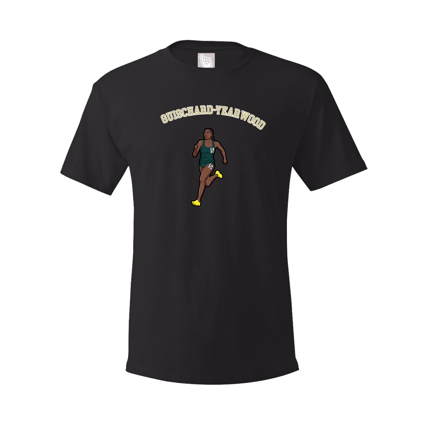 Youth Tee — Shirsey Arch in Black
