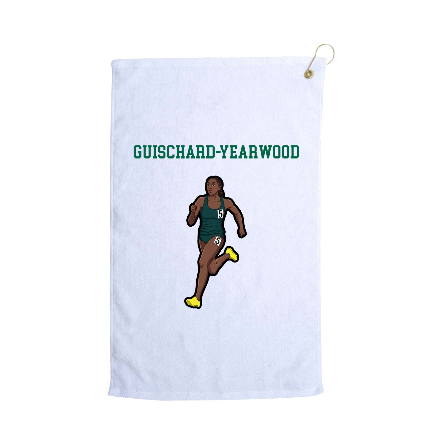 Golf Towel — Shirsey in White