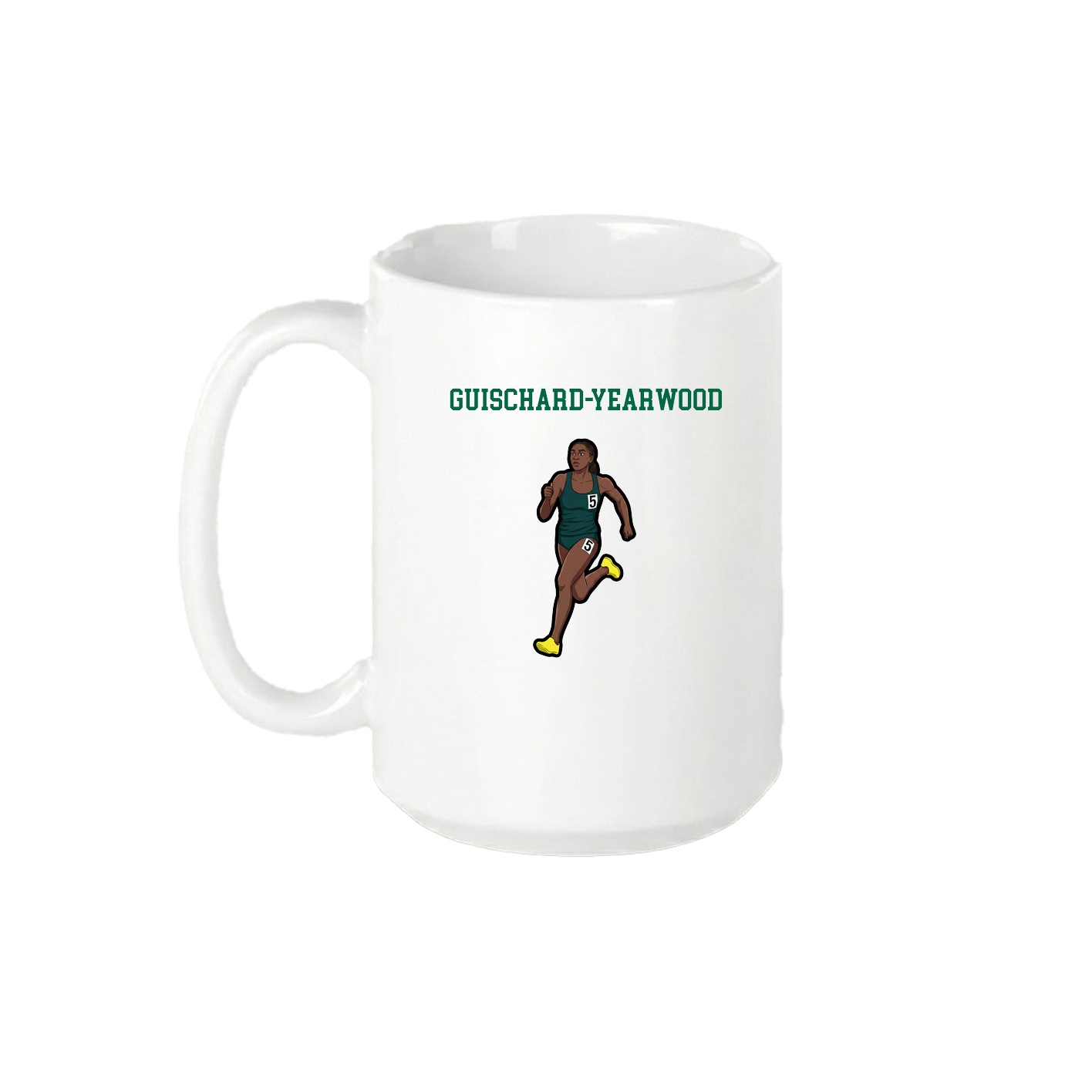 15oz Coffee Mug — Shirsey in White