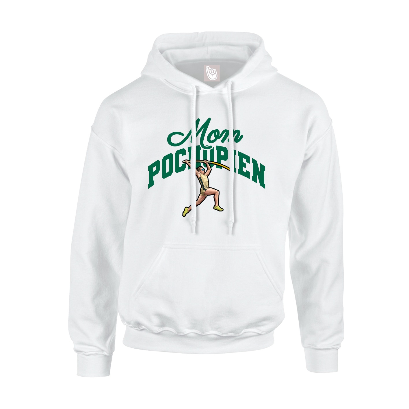 Hoodie — Mothers Day Arch in White