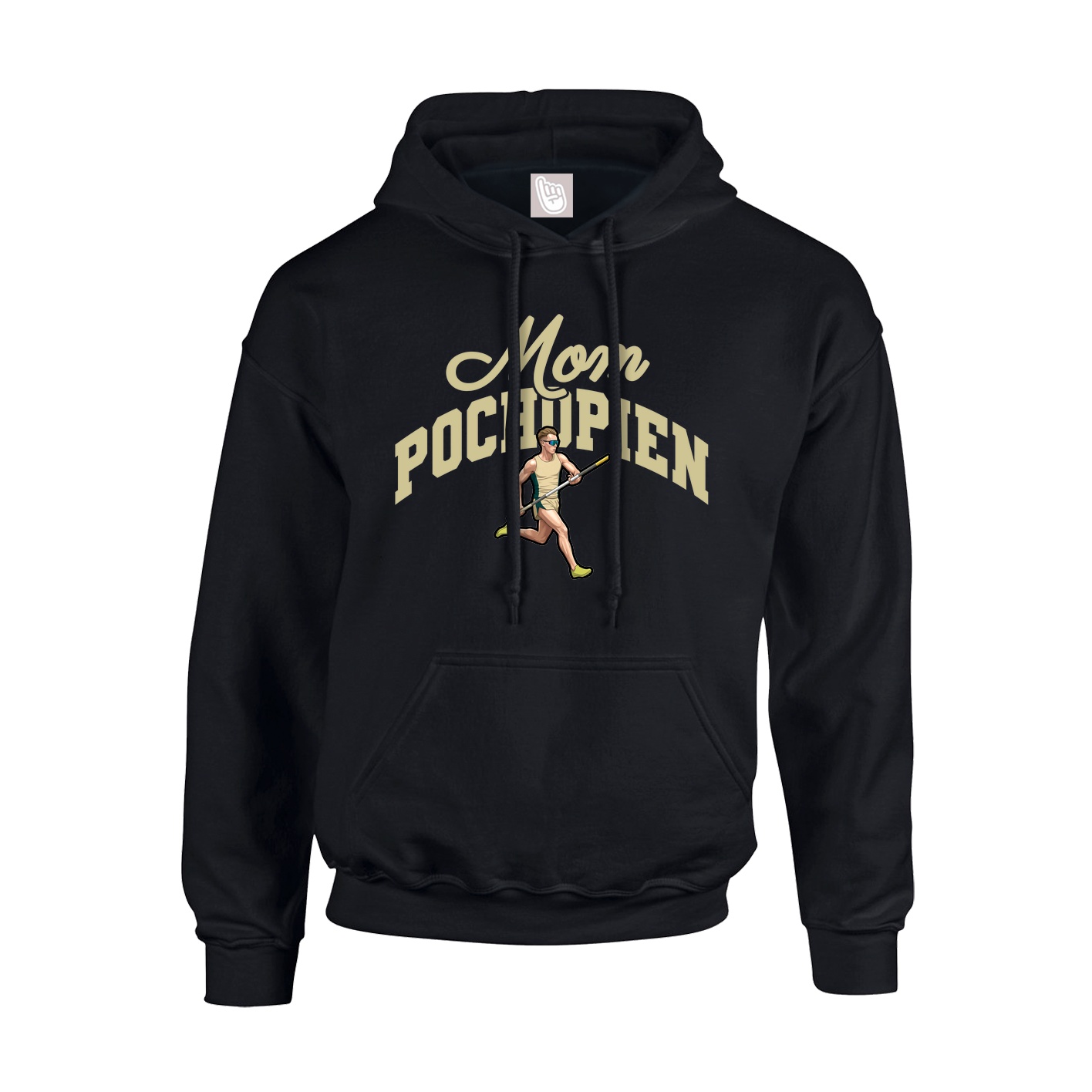 Youth Hoodie — Mothers Day Arch in Black