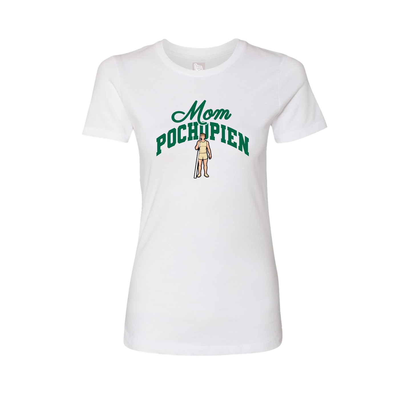 Womens Tee — Mothers Day Arch in White