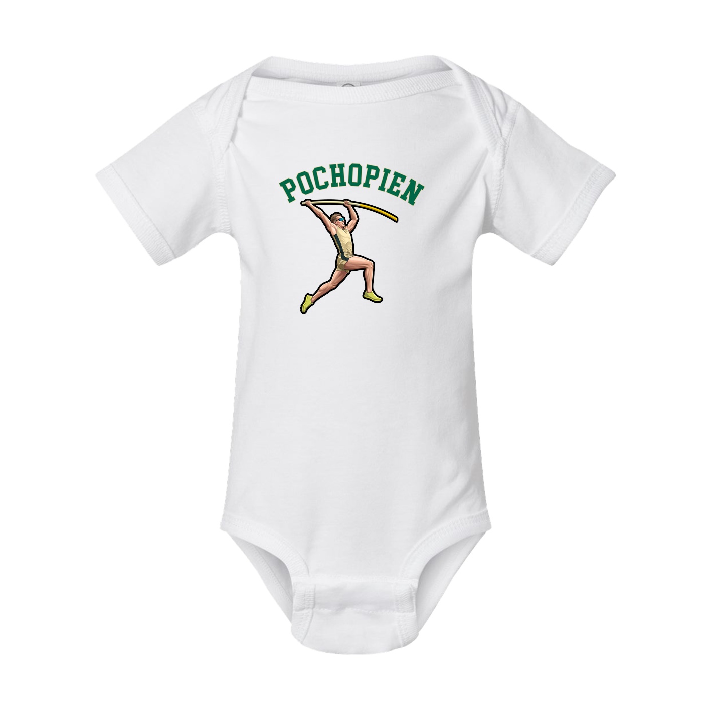 Baby Onesie — Shirsey Arch in White