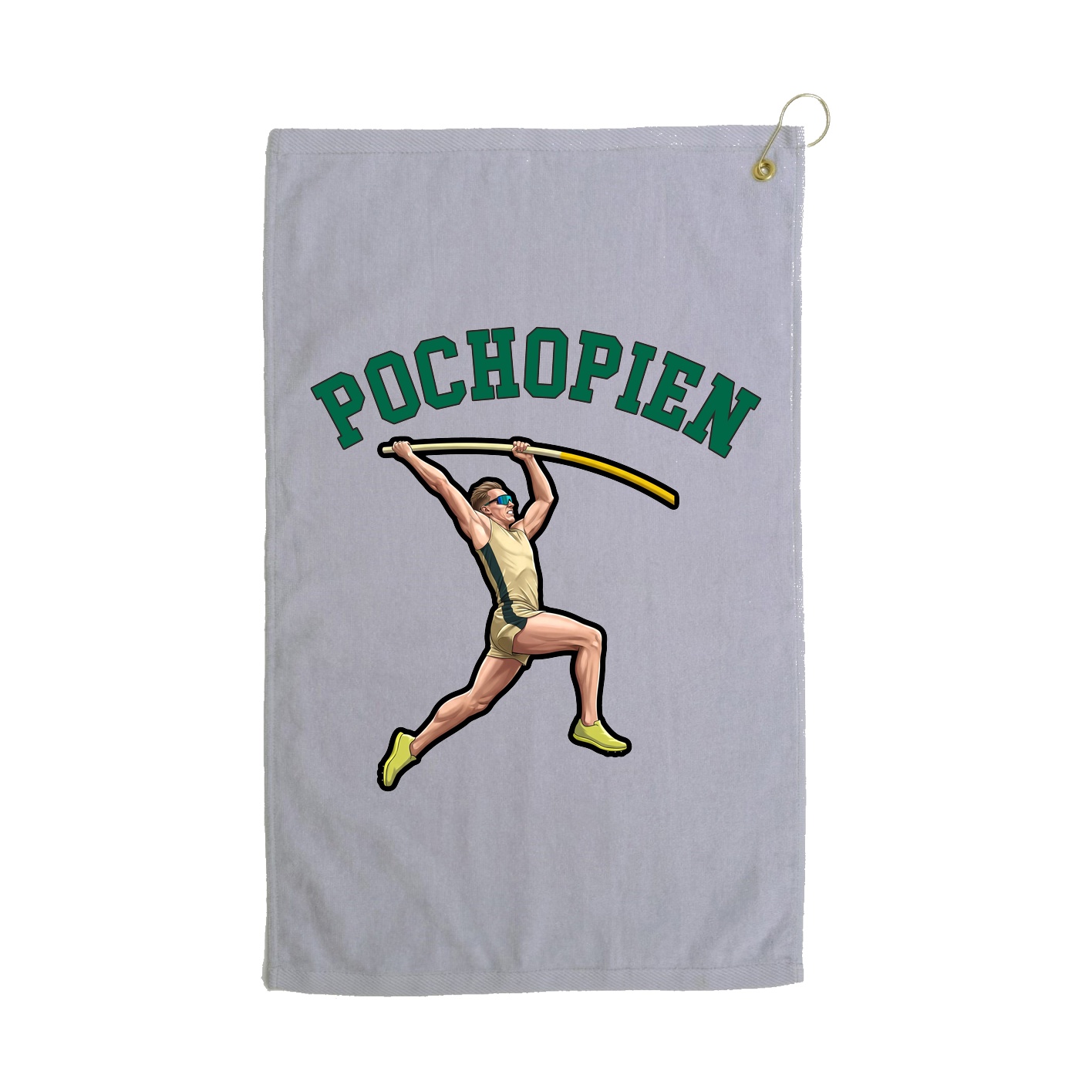 Golf Towel — Shirsey Arch in Grey