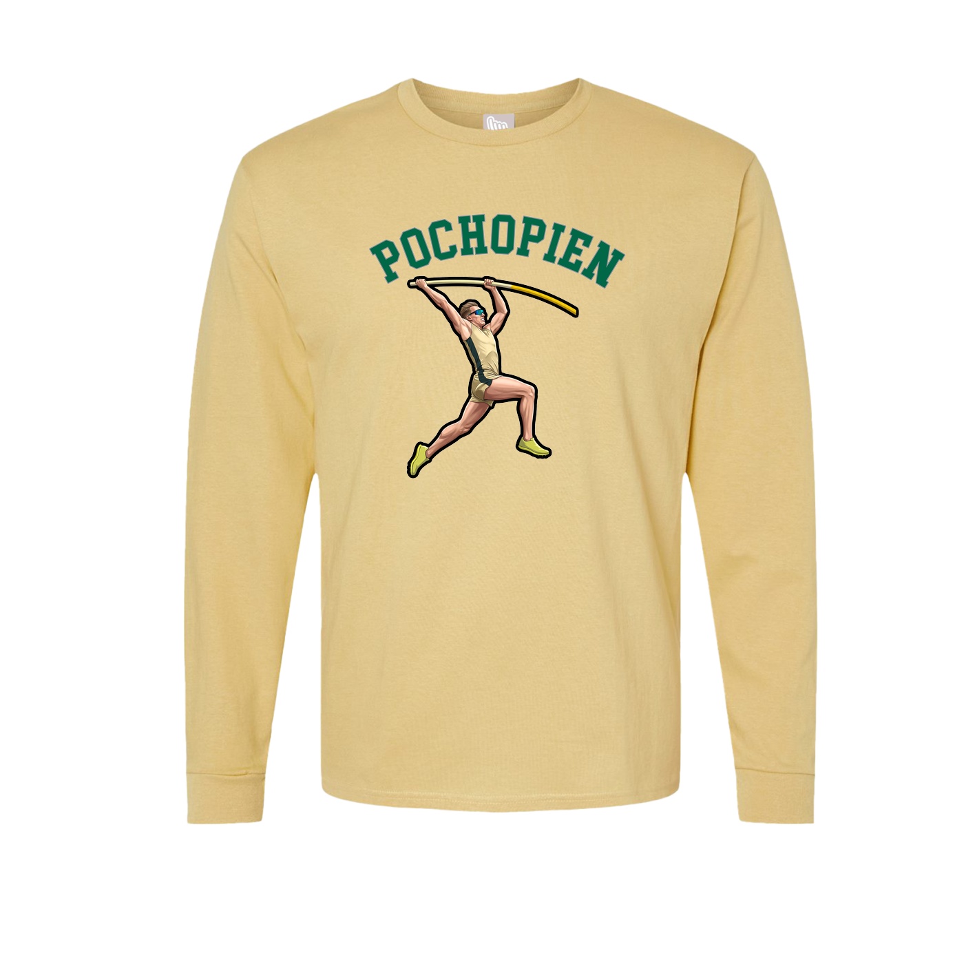 Long Sleeve Tee — Shirsey Arch in Vegas Gold
