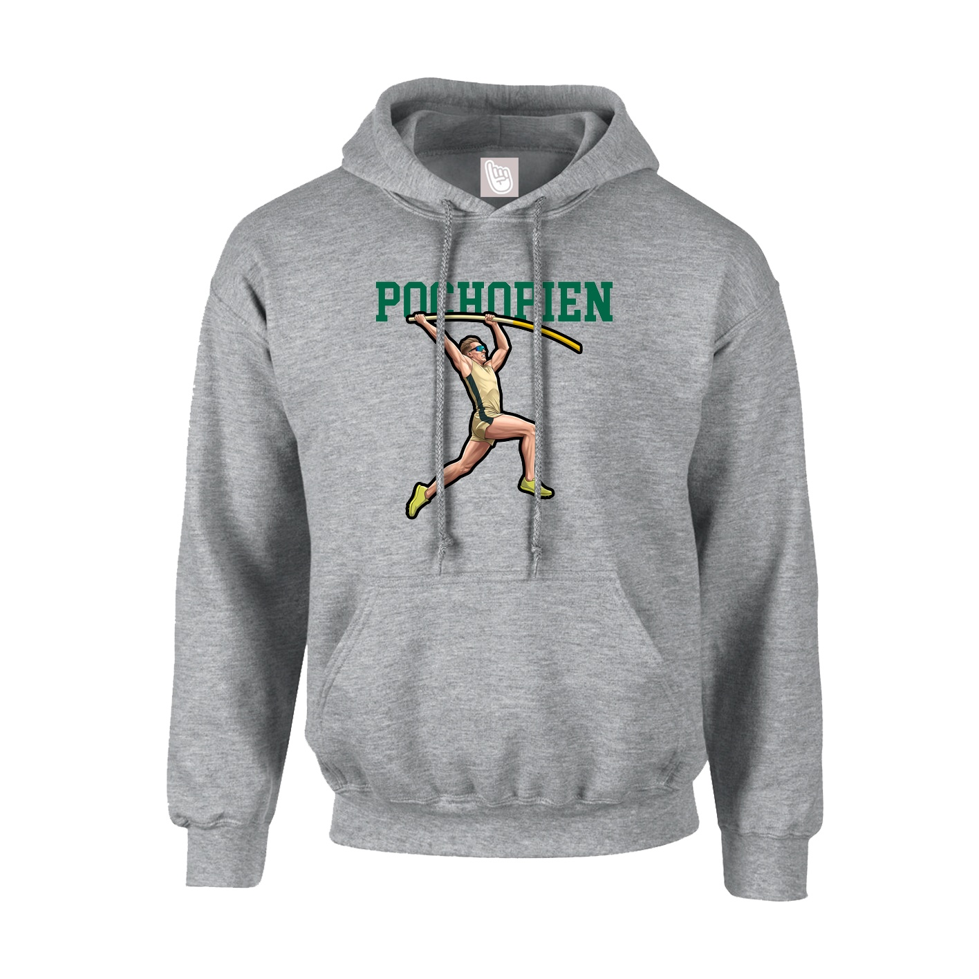 Hoodie — Shirsey in Grey