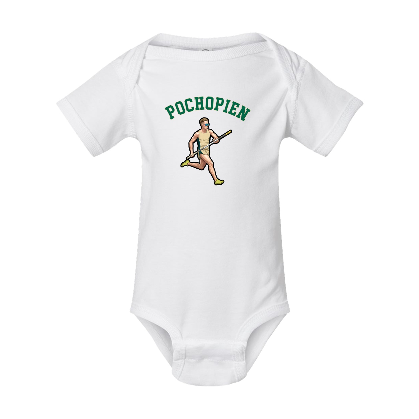 Baby Onesie — Shirsey Arch in White