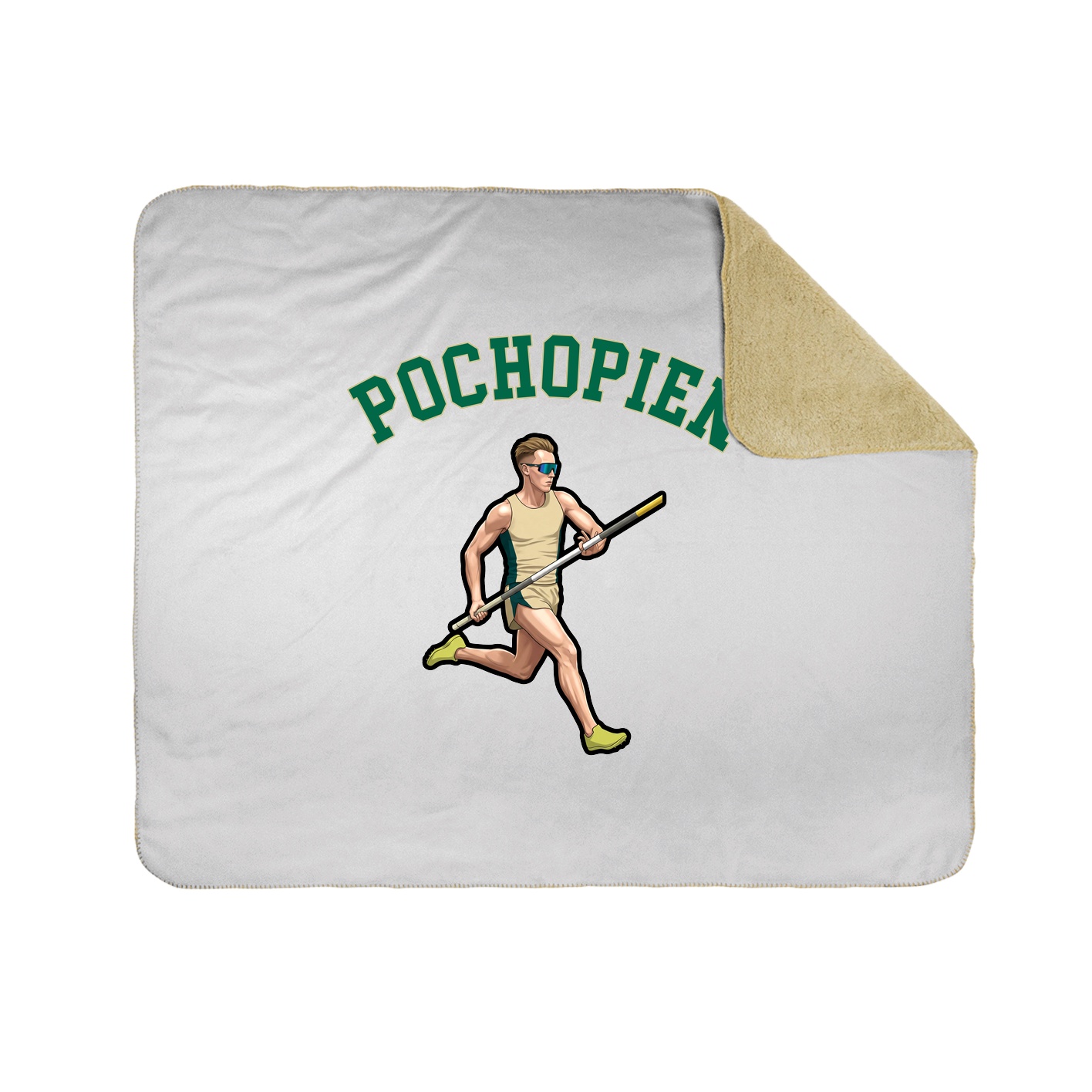 Throw Blanket — Shirsey Arch in White