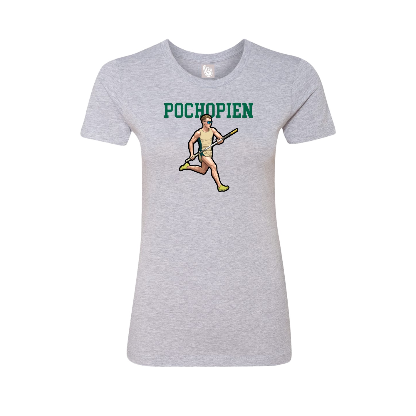 Fitted Women's Tee — Shirsey in Grey