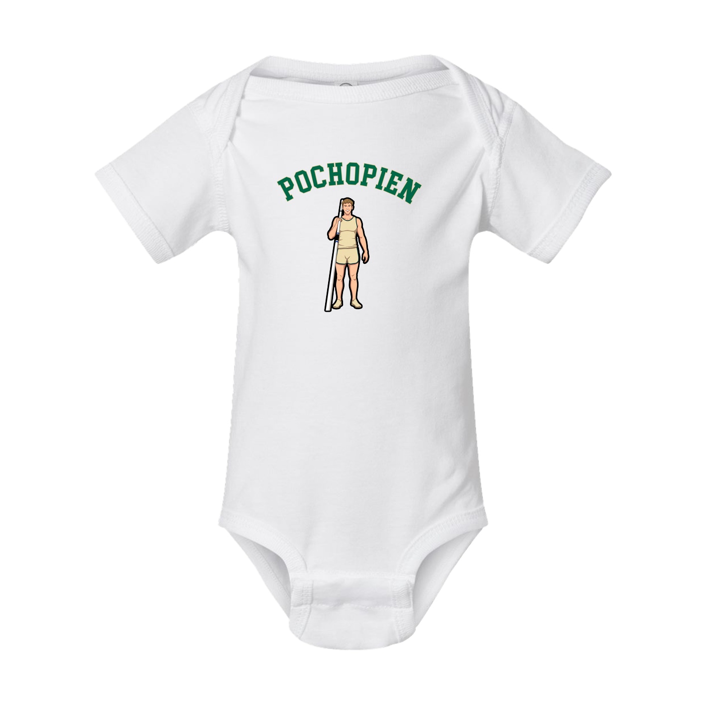 Baby Onesie — Shirsey Arch in White