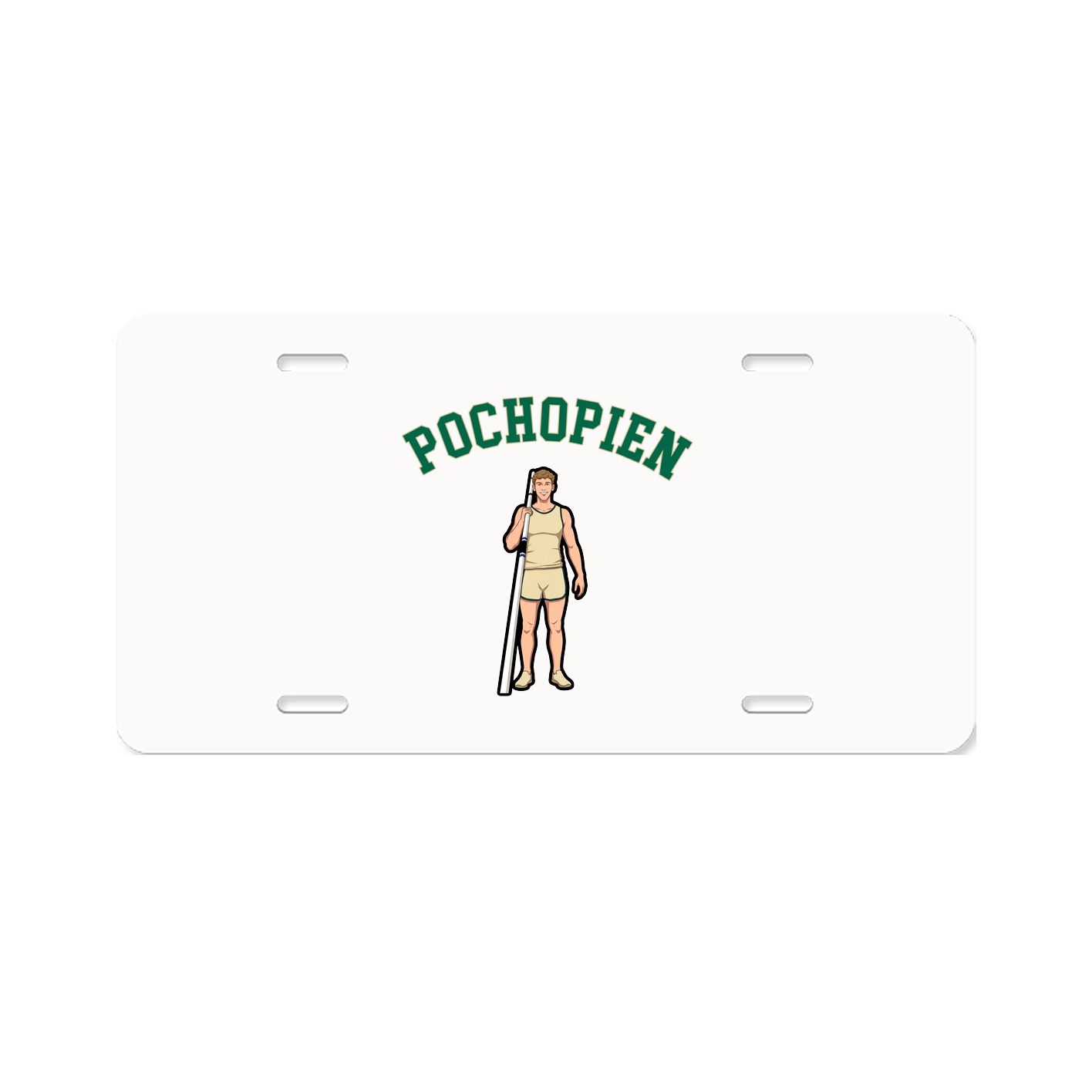 License Plate — Shirsey Arch in Classic