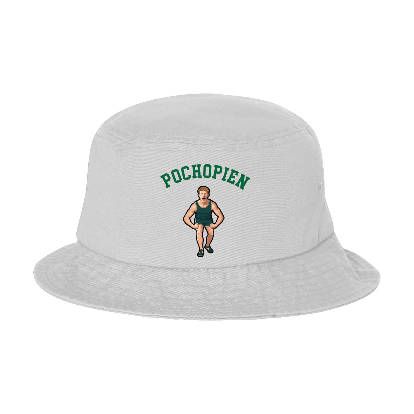 Bucket Cap — Shirsey Arch in White