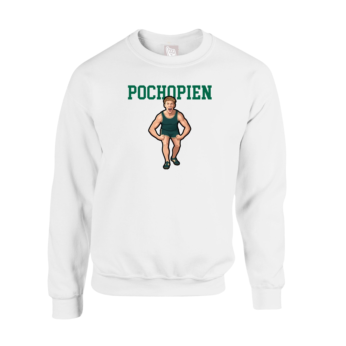 Fleece Crew — Shirsey in White