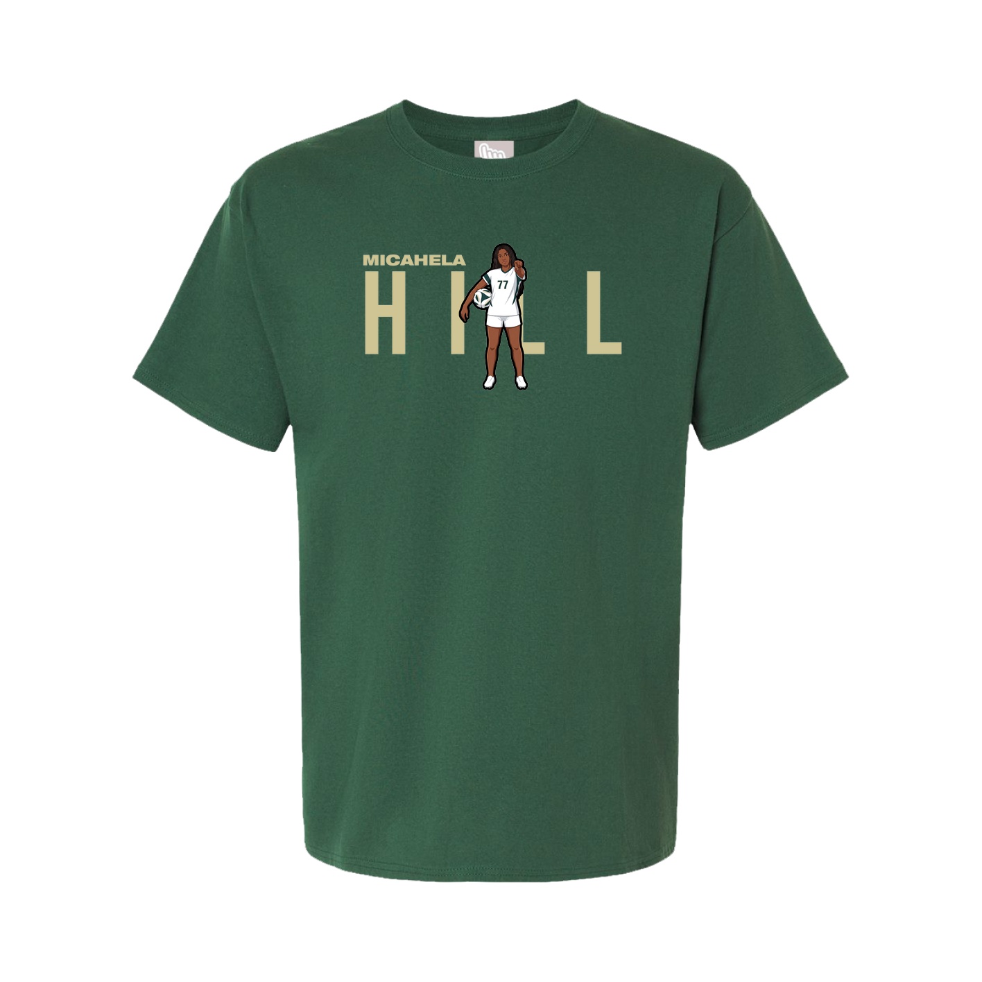 Tee — Player Name in Green
