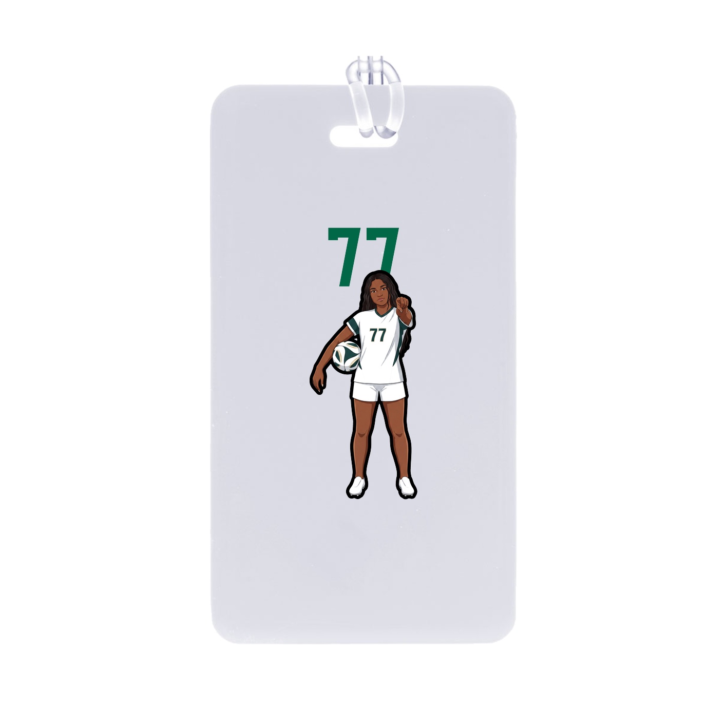 Bag Tag — Number Top in Classic