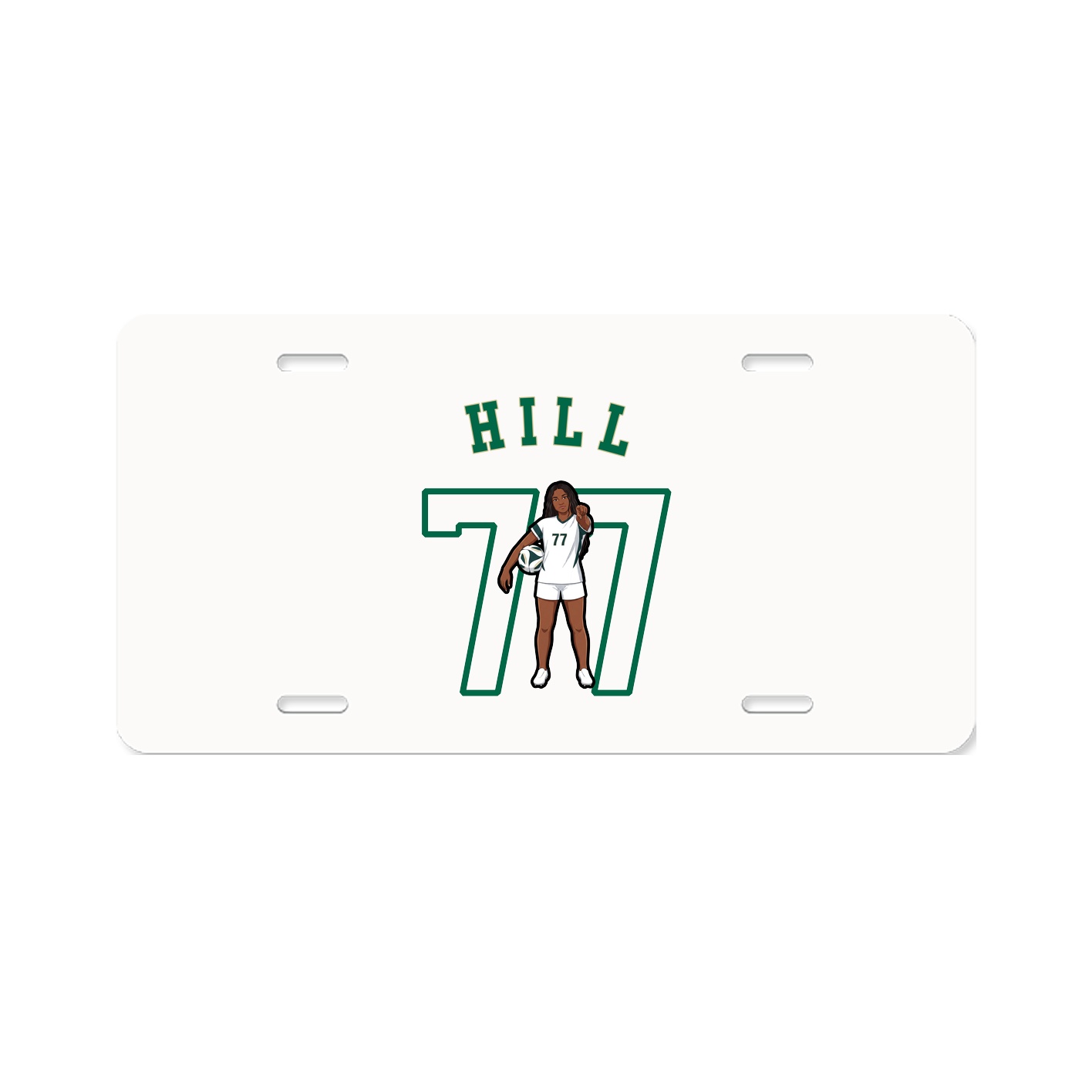 License Plate — Shirsey Arch in Classic