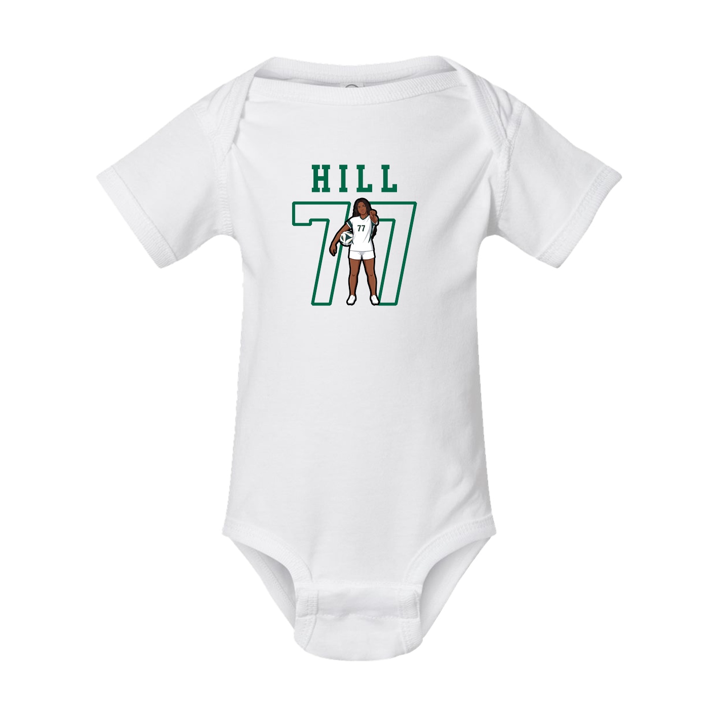 Baby Onesie — Shirsey in White