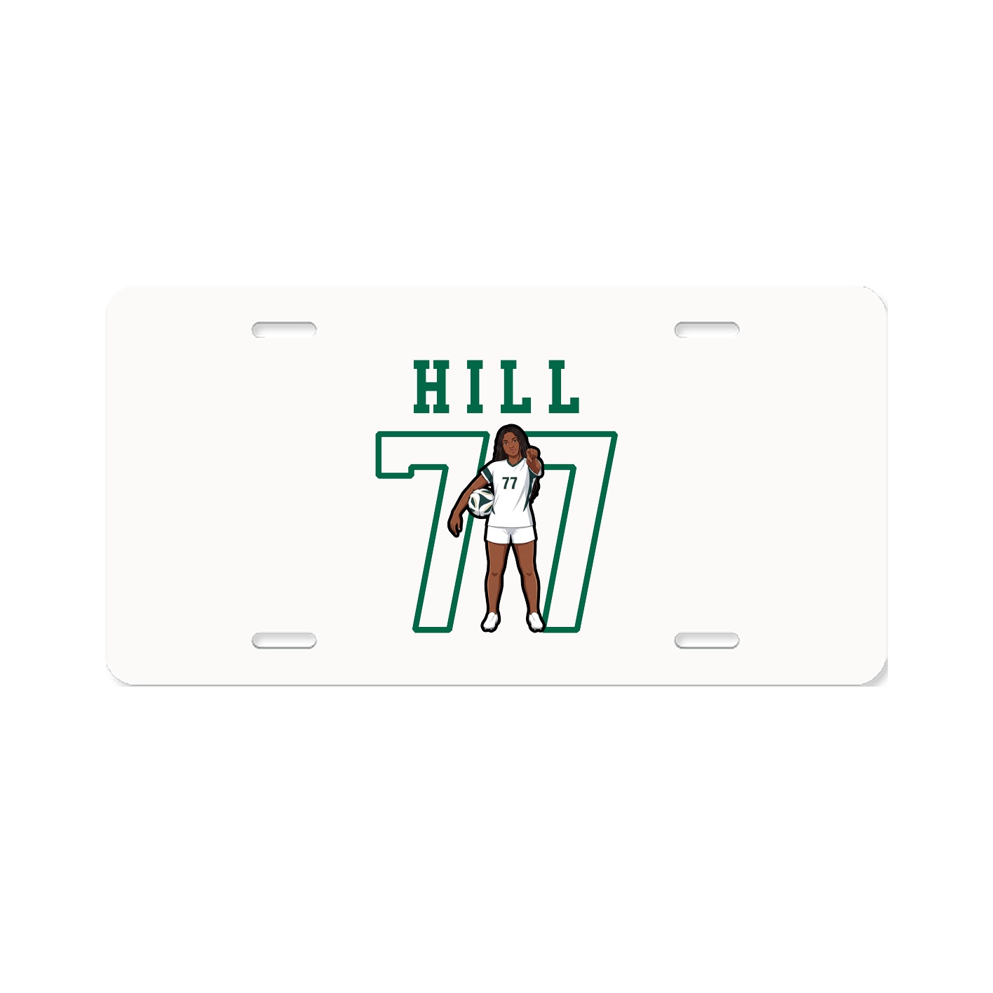 License Plate — Shirsey in Classic