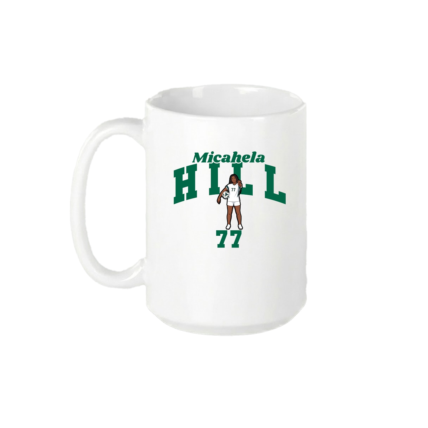 15oz Coffee Mug — Signature Arch in White