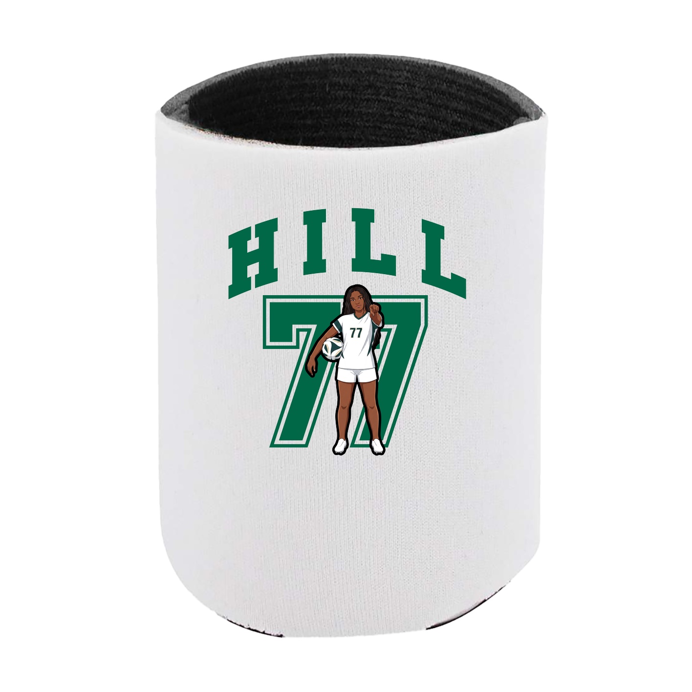 Can Holder — Number in White