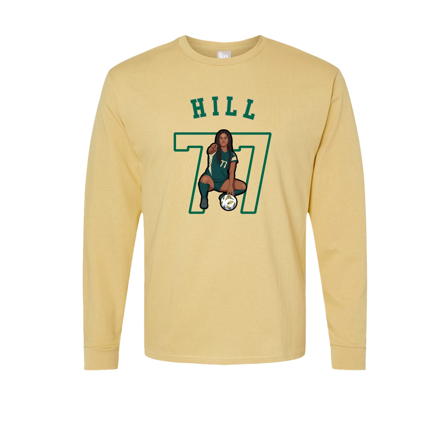 Long Sleeve Tee — Shirsey Arch in Vegas Gold