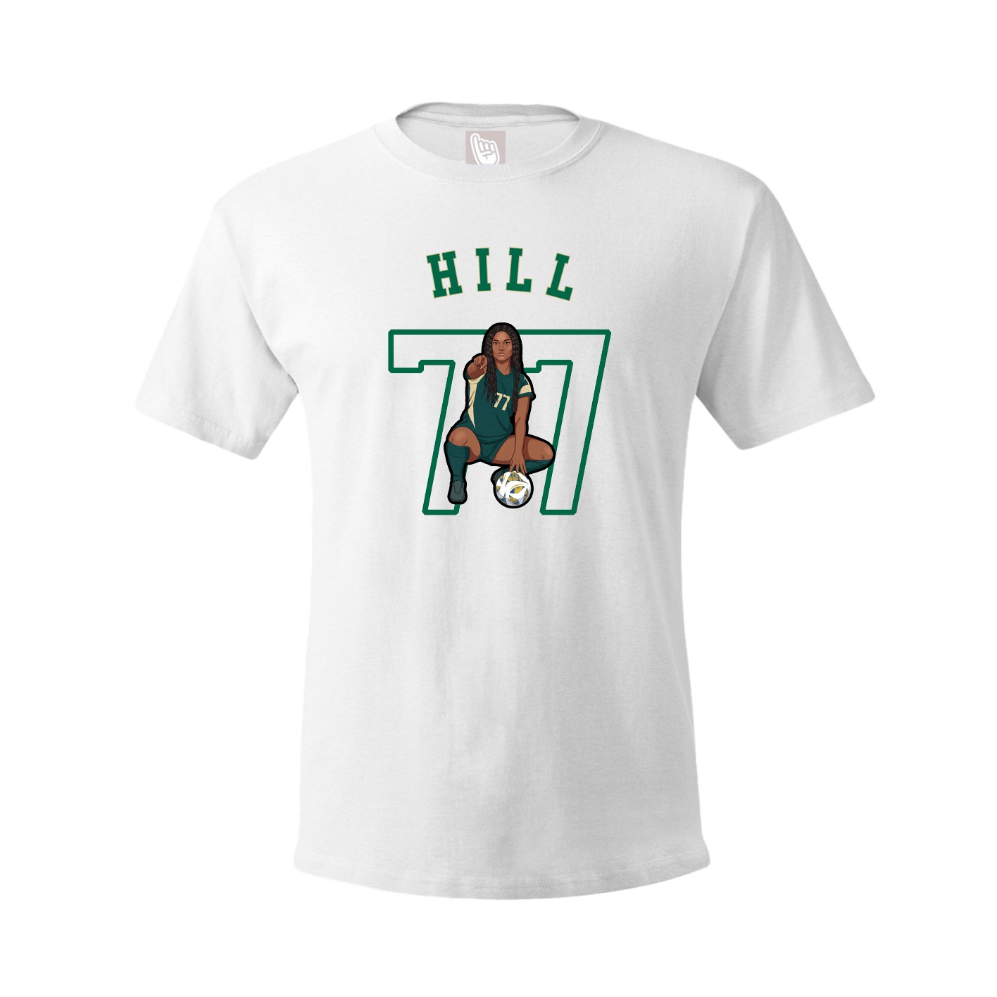 Youth Tee — Shirsey Arch in White