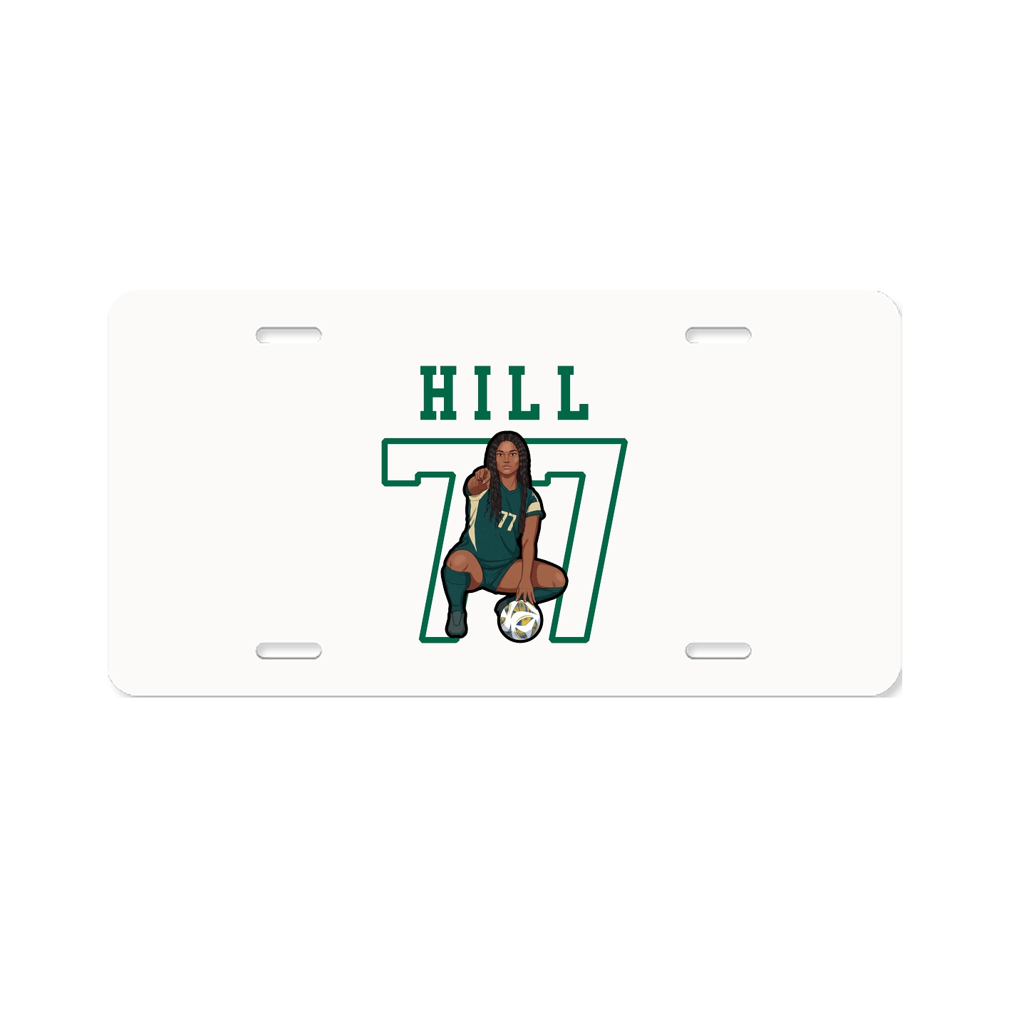License Plate — Shirsey in Classic