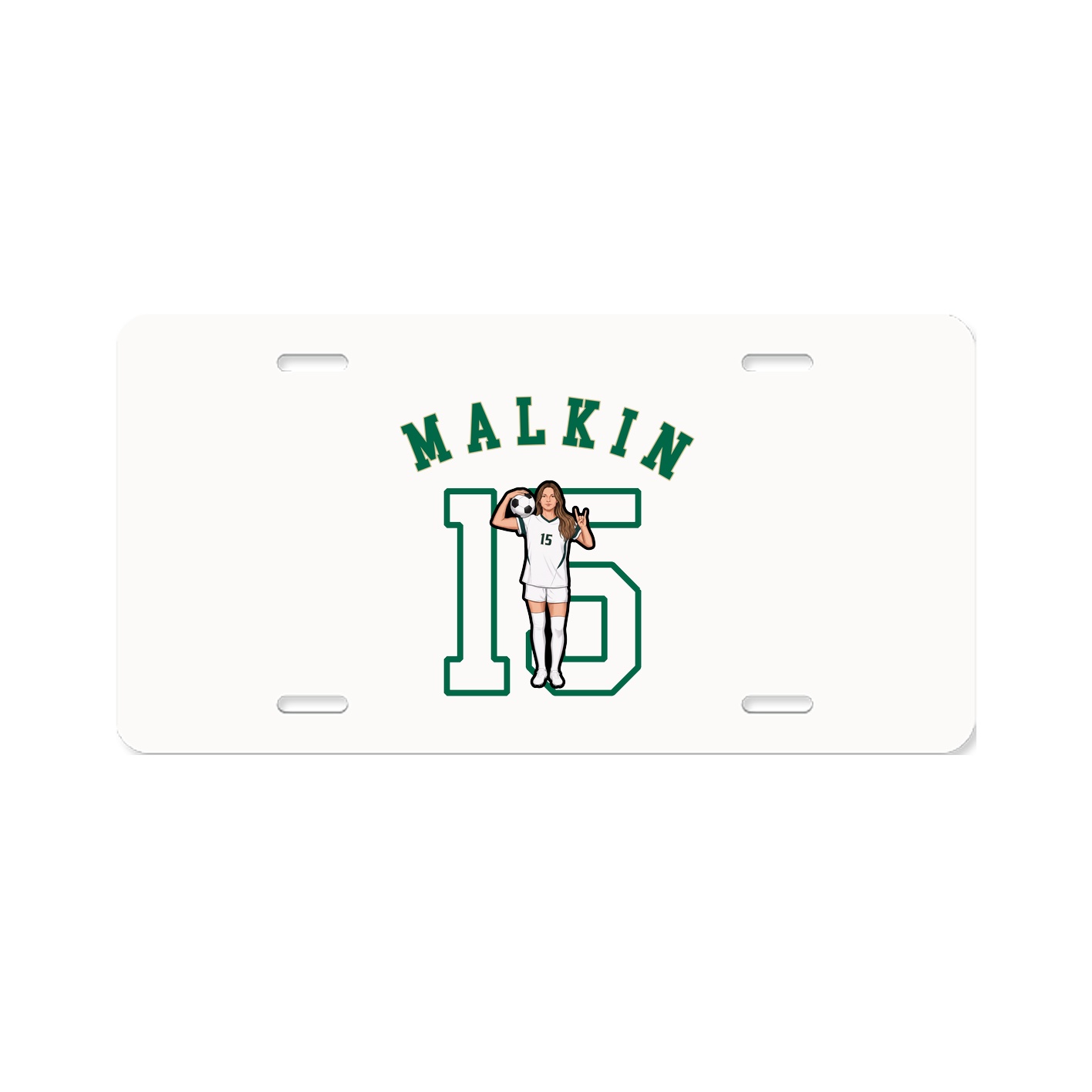 License Plate — Shirsey Arch in Classic