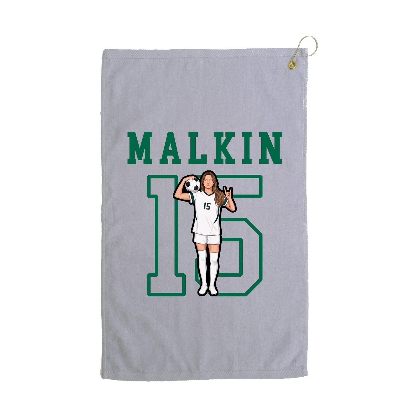 Golf Towel — Shirsey in Grey