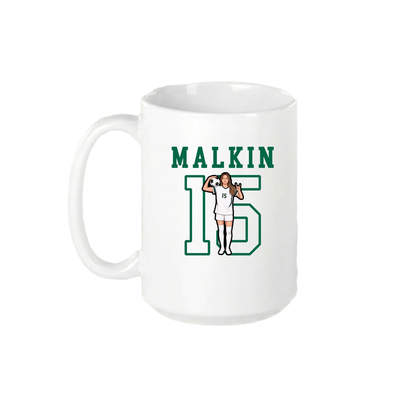 15oz Coffee Mug — Shirsey in White