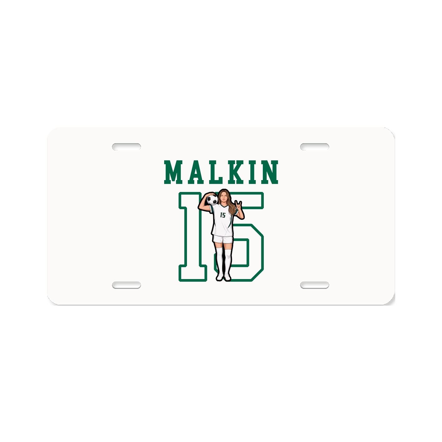 License Plate — Shirsey in Classic